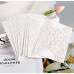 Wholesale White Laser Holder Rose Pattern Invitation Card